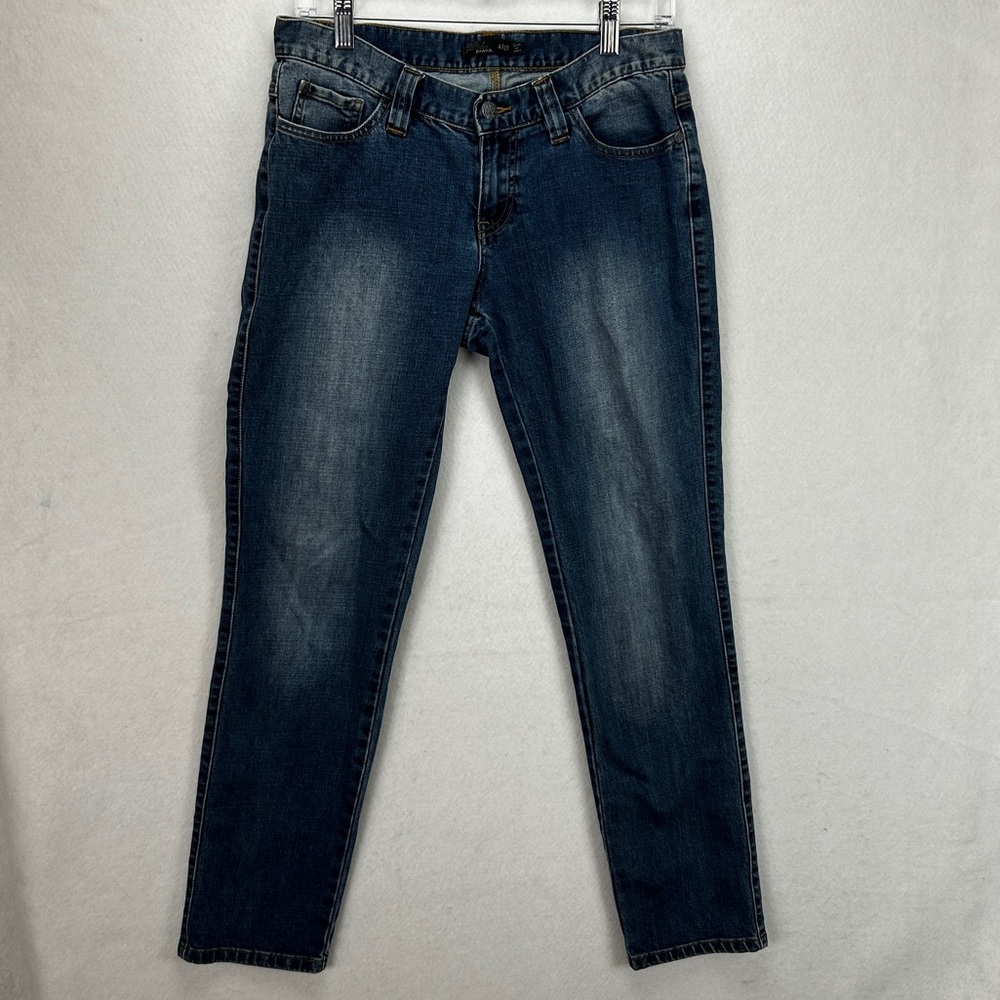 prAna Women’s Jeans Medium Wash Blue Size 4/27, 30” waist, Low Rise (721)